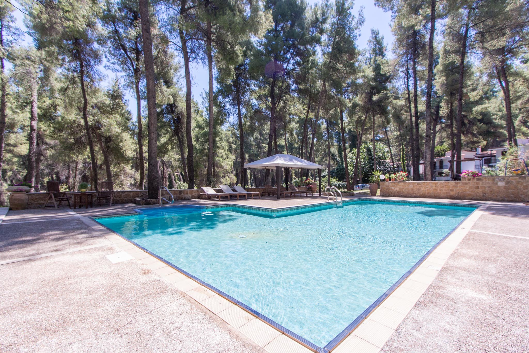 Sani Cape Villas Shared Pool